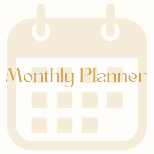 Monatliche Planner